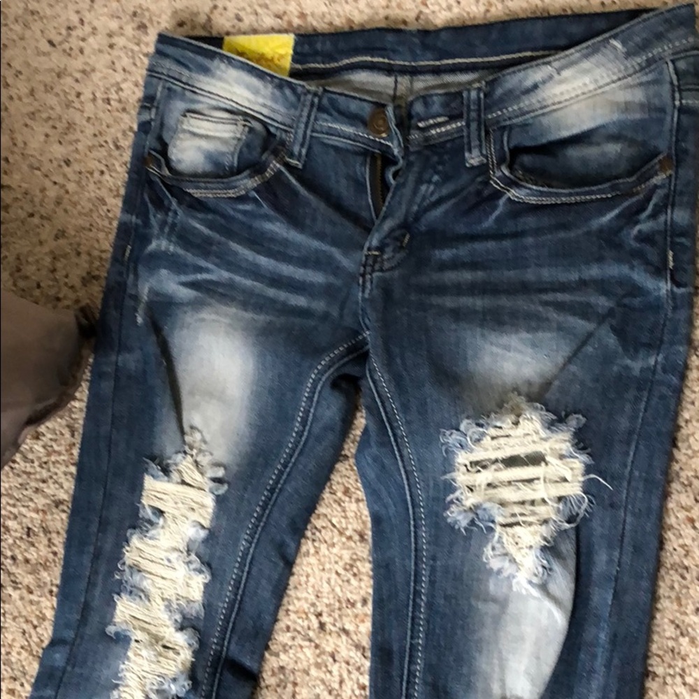 Machine jeans